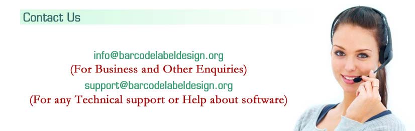 barcode label design. Contact us for any arcode label design software related queries