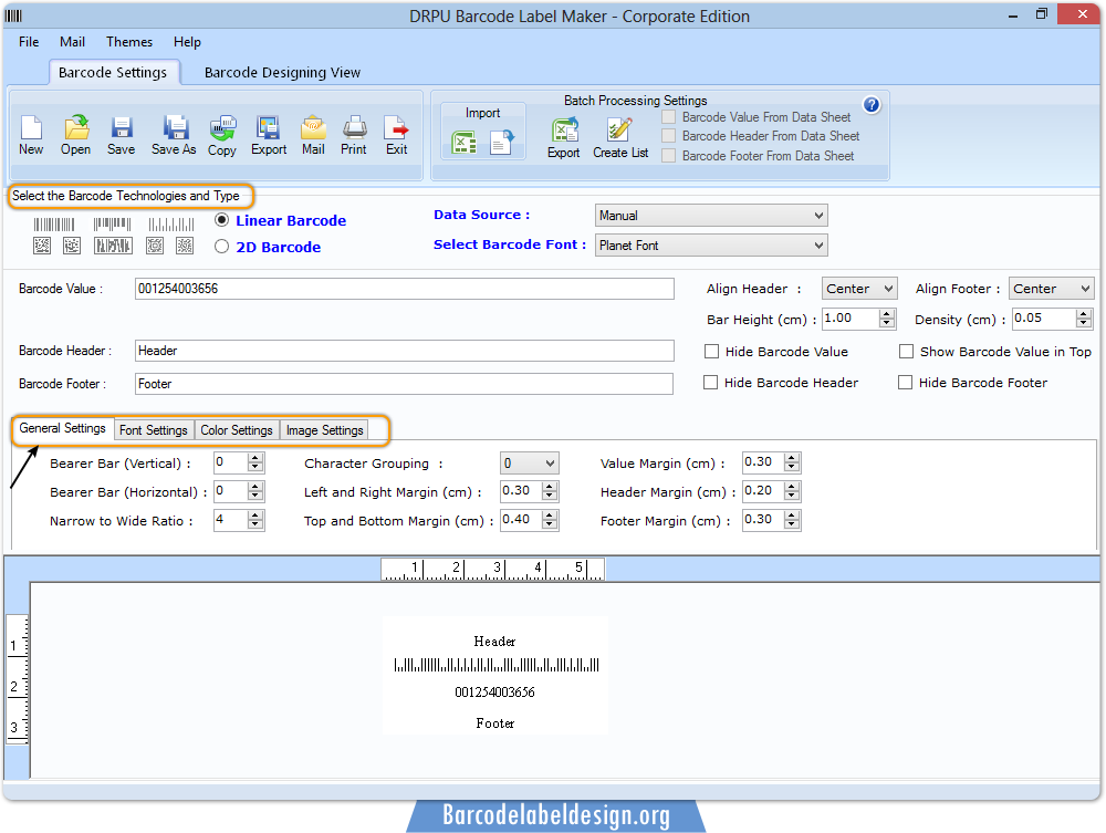 Barcode Labels Tool - Corporate Edition