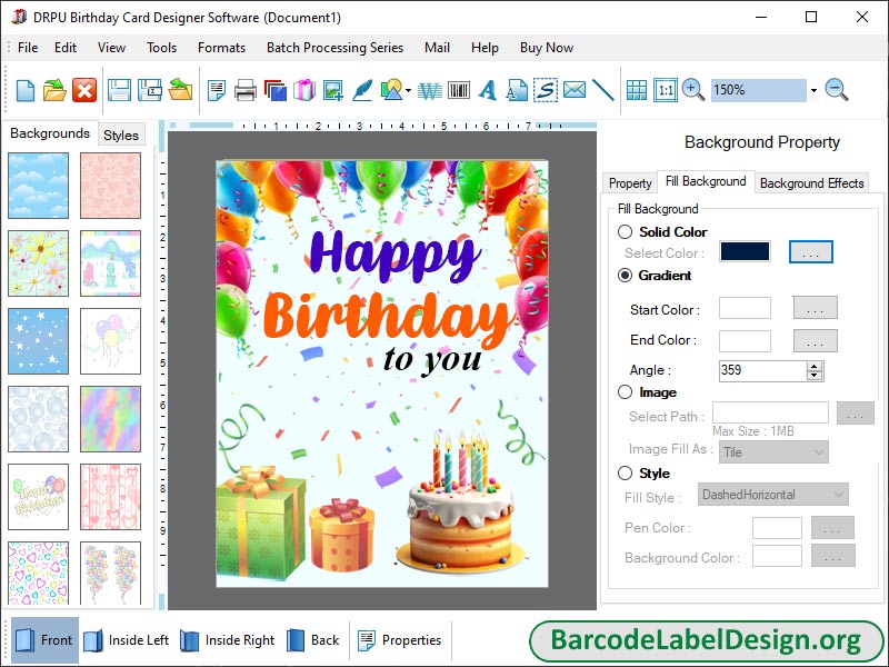 Birthday Card Templates 7.3.0.1