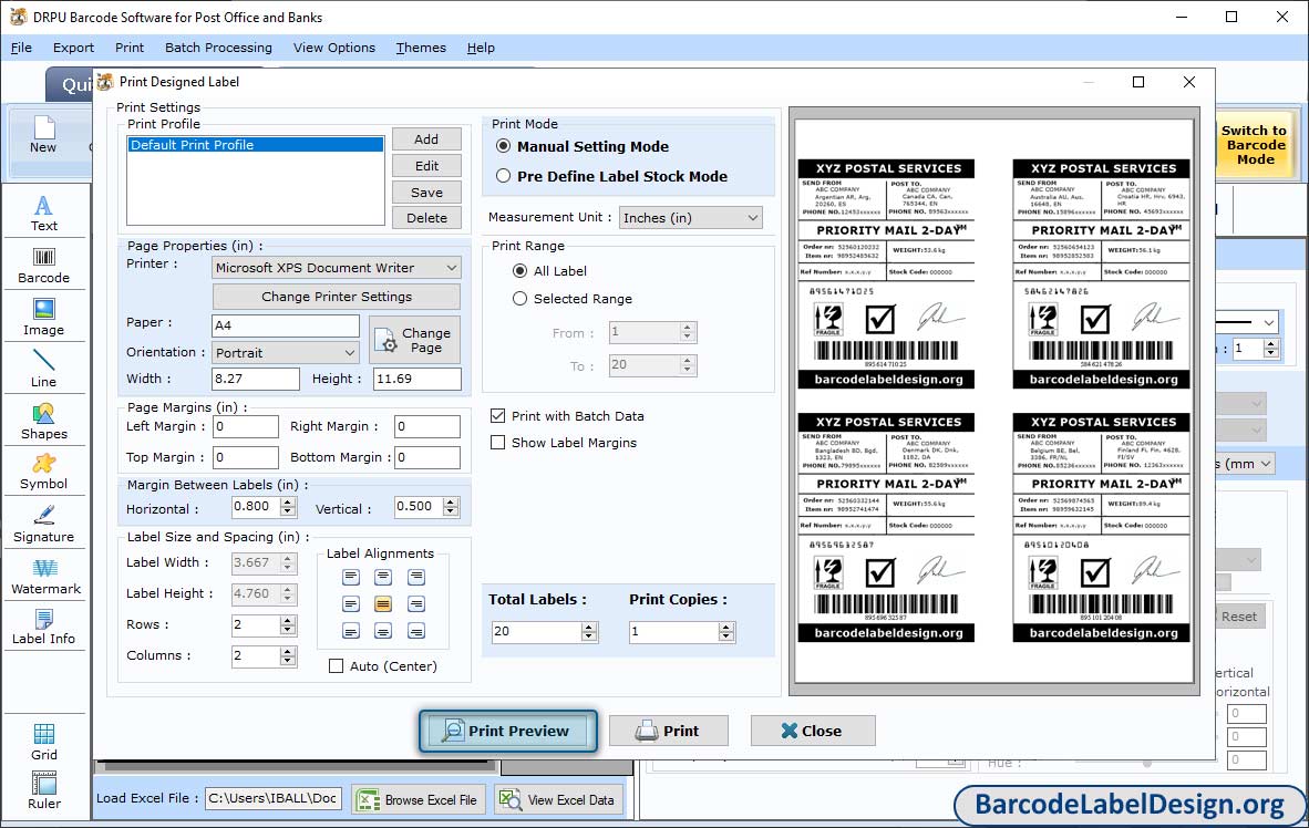 Print Settings