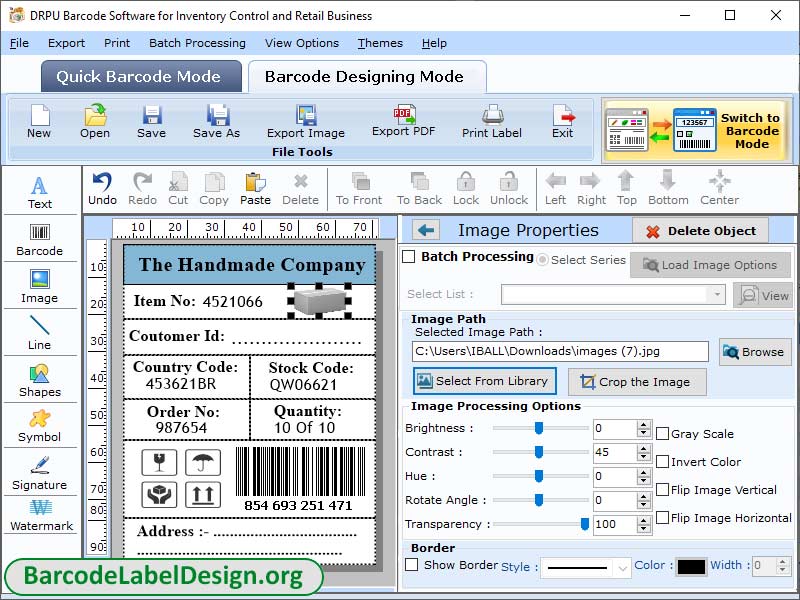 Design Retail Barcode Label Software Windows 11 download